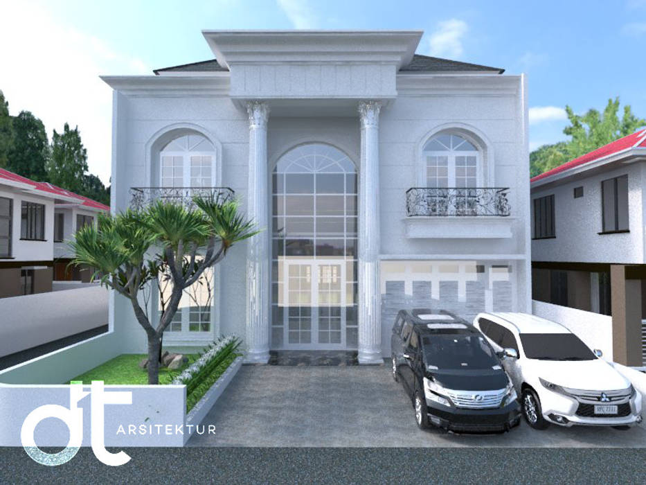 PROJECT JATI ASIH BEKASI, Rumah Desain Tropis Rumah Desain Tropis Rumah Modern