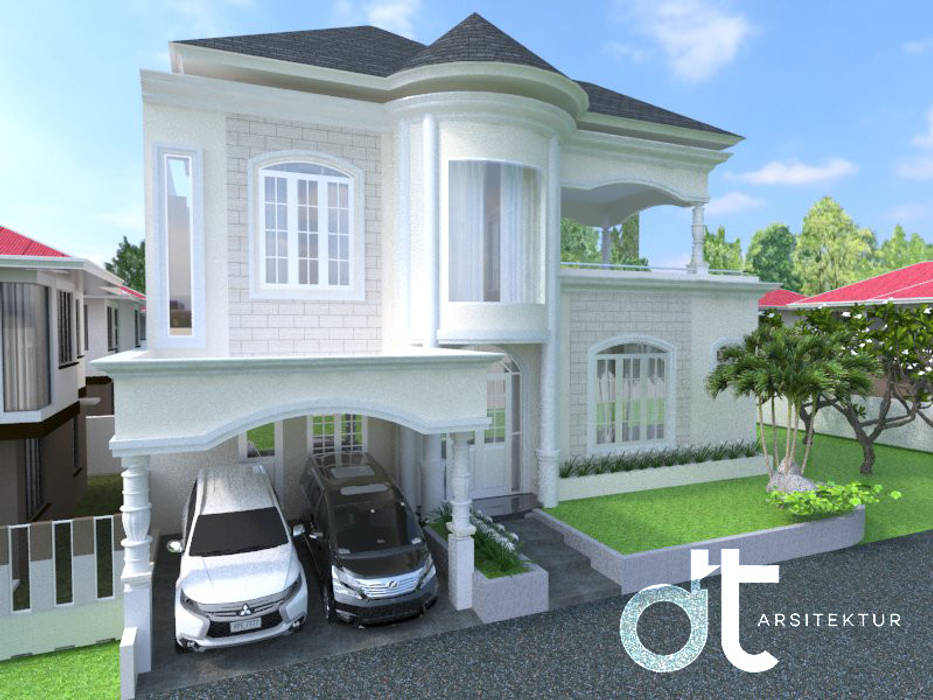 PROJECT TELAGA GOLF DEPOK, Rumah Desain Tropis Rumah Desain Tropis