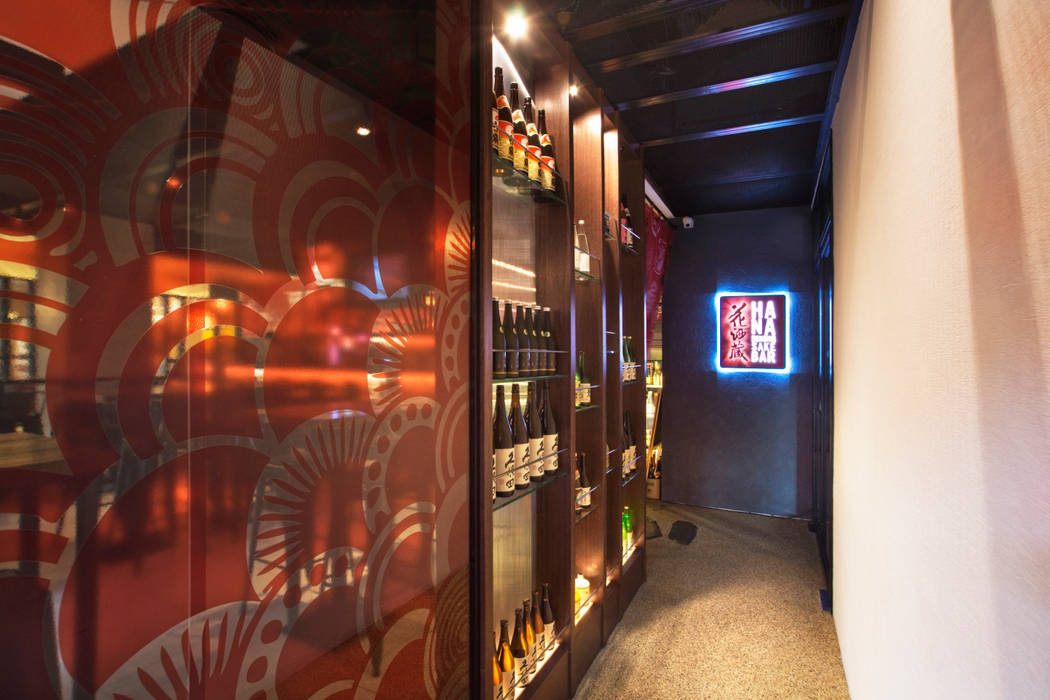 Hana Dining Sake Bar, Space Simplified Sdn Bhd Space Simplified Sdn Bhd Commercial spaces Bars & clubs