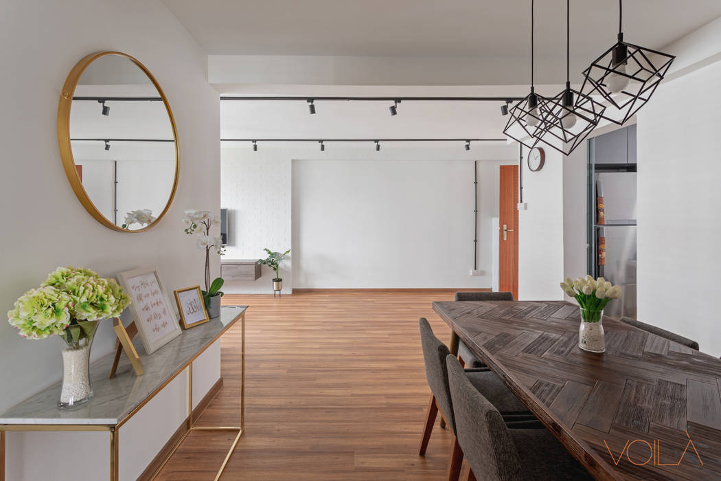 homify Scandinavian style dining room