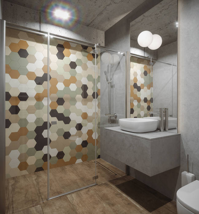 LIGHTHOUSE, ANARCHY DESIGN ANARCHY DESIGN Minimalist style bathroom