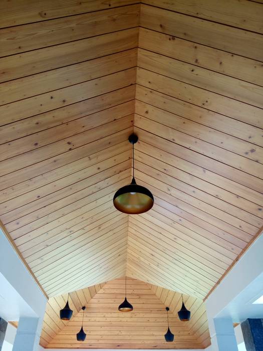 Pine Wood Ceiling By Hardik Soni Architects Modern Homify