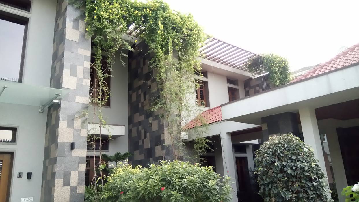 Surohi Bungalow Passive House, Hardik Soni Architects Hardik Soni Architects บ้านประหยัดพลังงาน