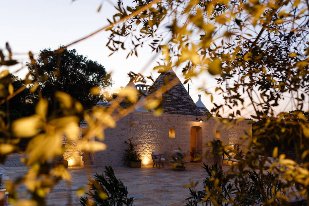 Trullo "LA PERLA", Architetto Floriana Errico Architetto Floriana Errico منازل حجر