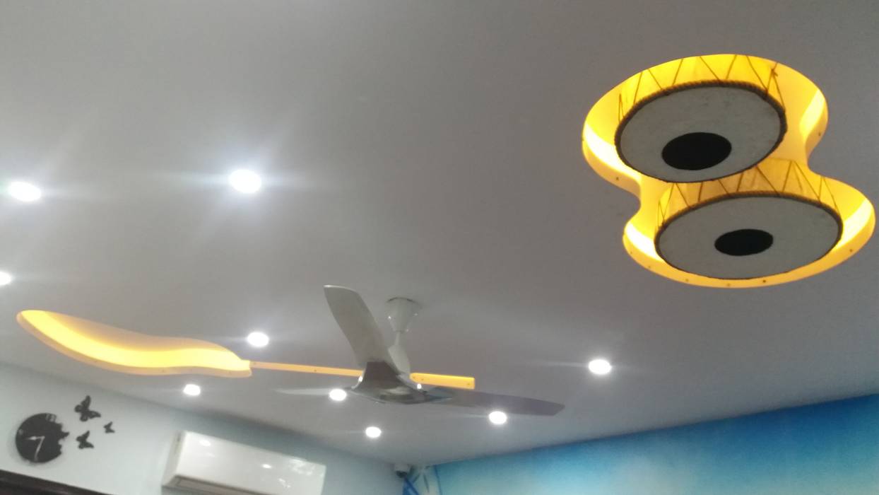 Kids Room False Ceiling Bedroom By Design Kreations Homify