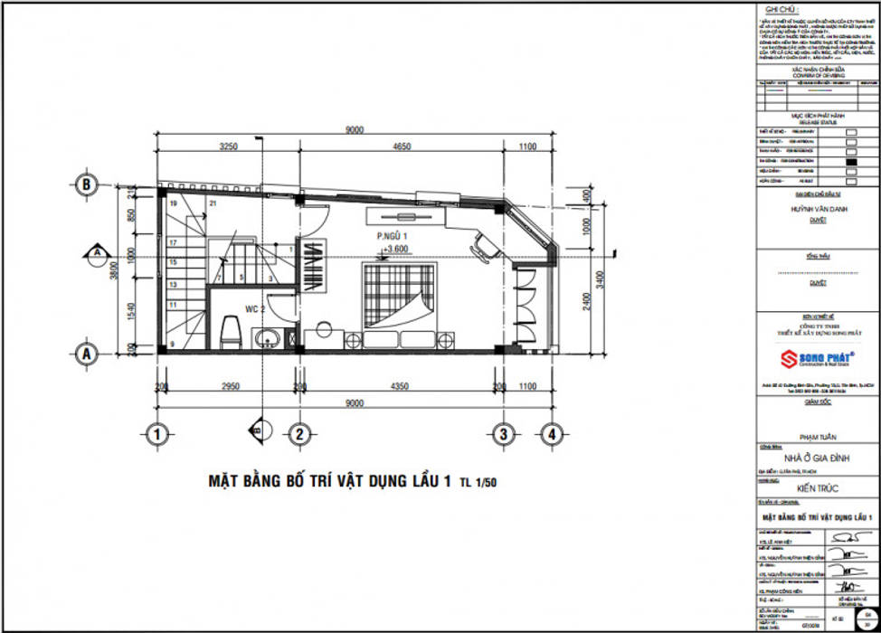 Giải Quyết Nổi Lo Về Sự Tiện Nghi Trong Thiết Kế Nhà Nhỏ Với 30m2, Công ty Thiết Kế Xây Dựng Song Phát Công ty Thiết Kế Xây Dựng Song Phát Bungalow