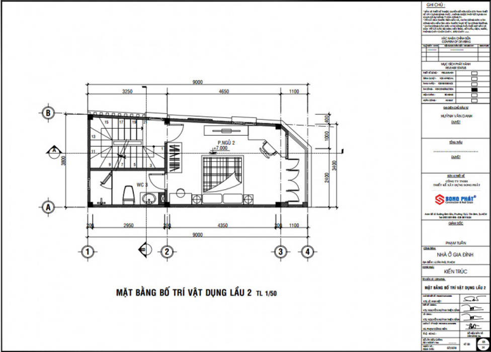 Giải Quyết Nổi Lo Về Sự Tiện Nghi Trong Thiết Kế Nhà Nhỏ Với 30m2, Công ty Thiết Kế Xây Dựng Song Phát Công ty Thiết Kế Xây Dựng Song Phát Bungalow