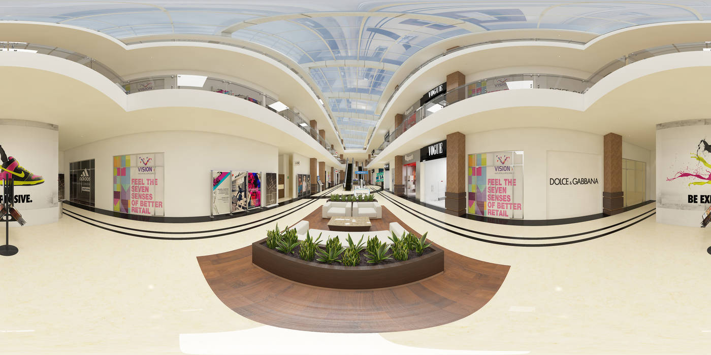 Virtual Reality Tour of Mall , VRDreamz VRDreamz Espacios comerciales Centros comerciales