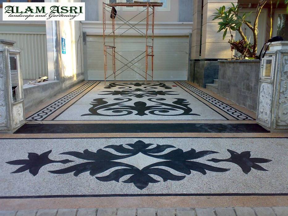 Batu Koral Sikat, Alam Asri Landscape Alam Asri Landscape Floors Stone