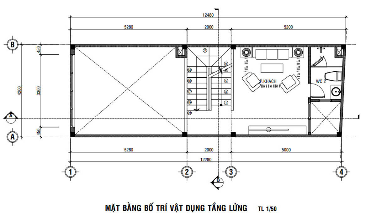 Đơn Giản Mà Sang Trọng Trong Thiết Kế Nhà 5 Tầng 53m2 Giá 1,6 Tỷ, Công ty Thiết Kế Xây Dựng Song Phát Công ty Thiết Kế Xây Dựng Song Phát منزل سلبي