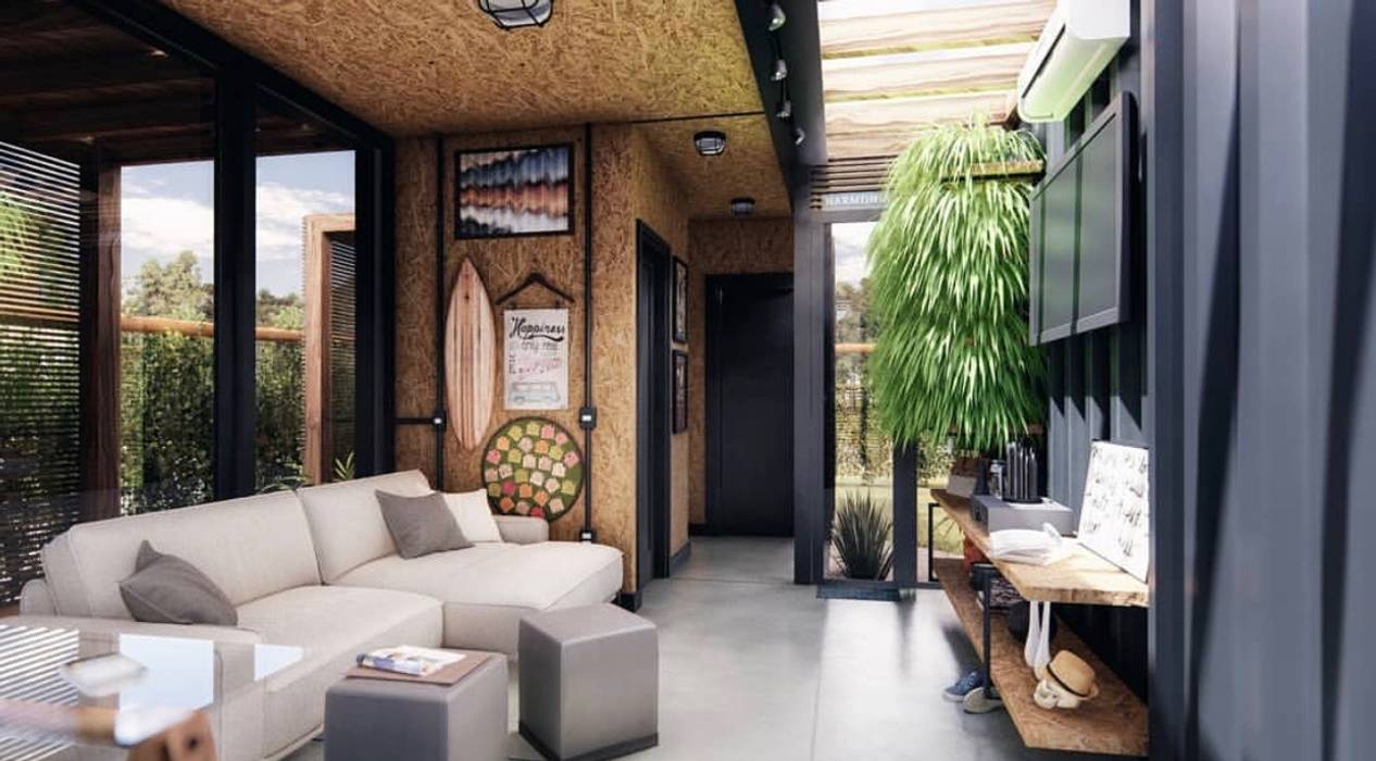 Casas en contenedores marítimos, world container | homify