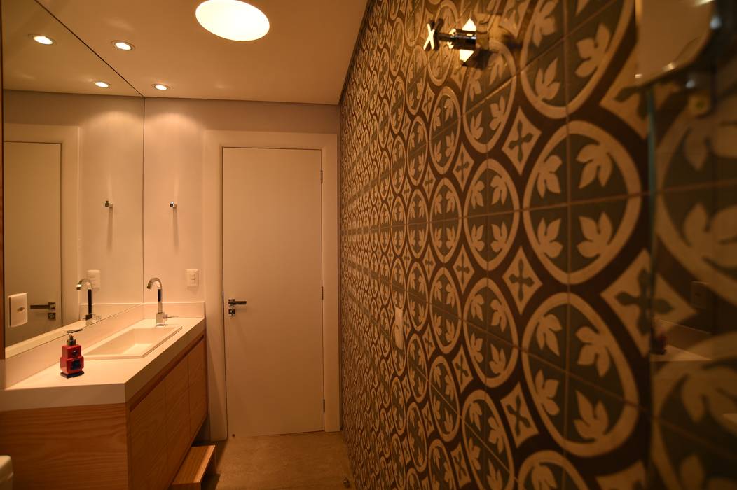 Banheiro do menino Kaza Estúdio de Arquitetura Banheiros ecléticos