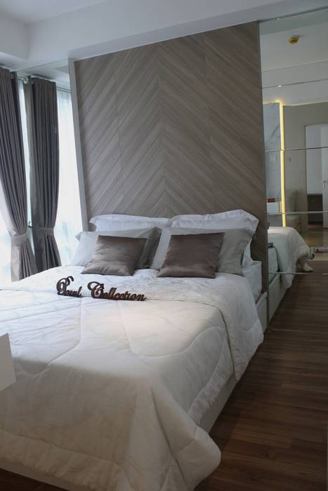 Apartemen Landmark II - Tipe 2 Bedroom (Design I), POWL Studio POWL Studio Bedroom