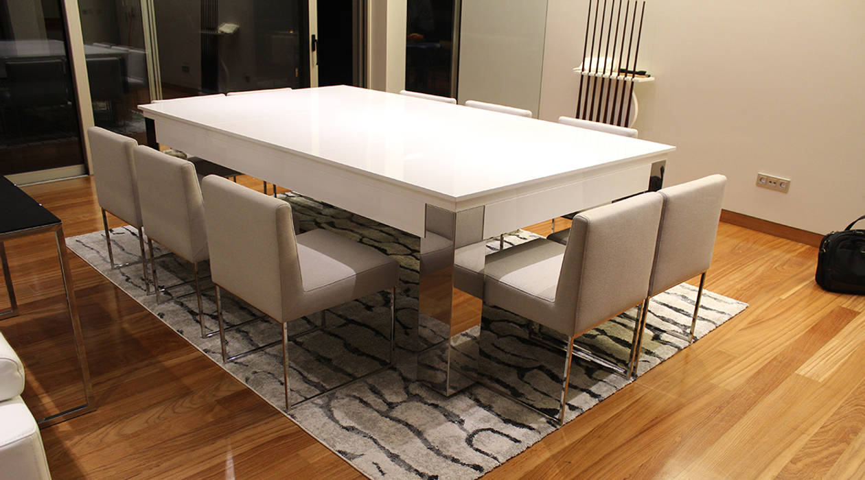 Bilhar e mesa de jantar QUEEN LUXURY, Bilhares Europa Fabricante Bilhares Europa Fabricante Ruang Makan Modern MDF Tables