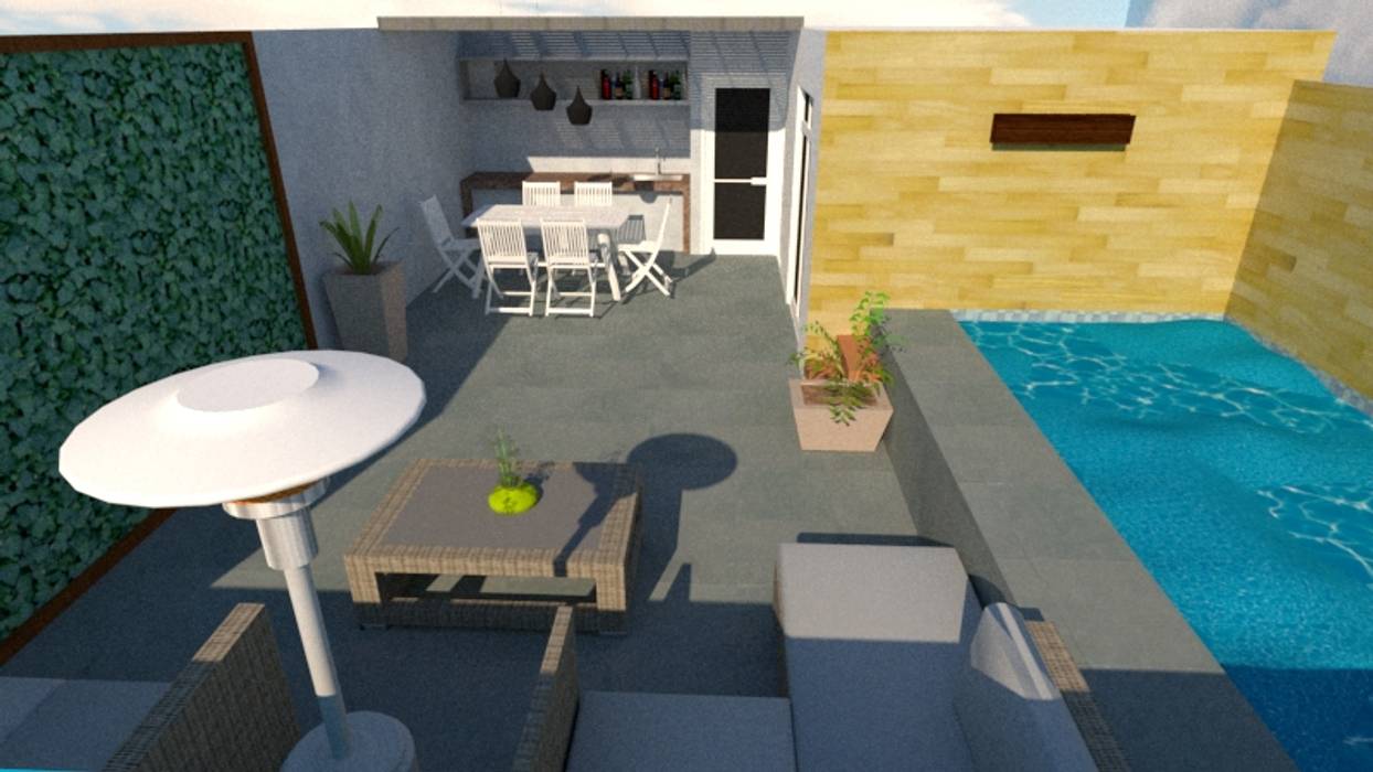 Diseño de Terraza, Diseño & Estilo Diseño & Estilo Balcones y terrazas modernos