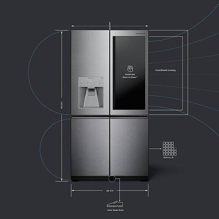 LG SIGNATURE REFRIGERACION LM88SXM, LG SIGNATURE LG SIGNATURE Kitchen Metal Electronics