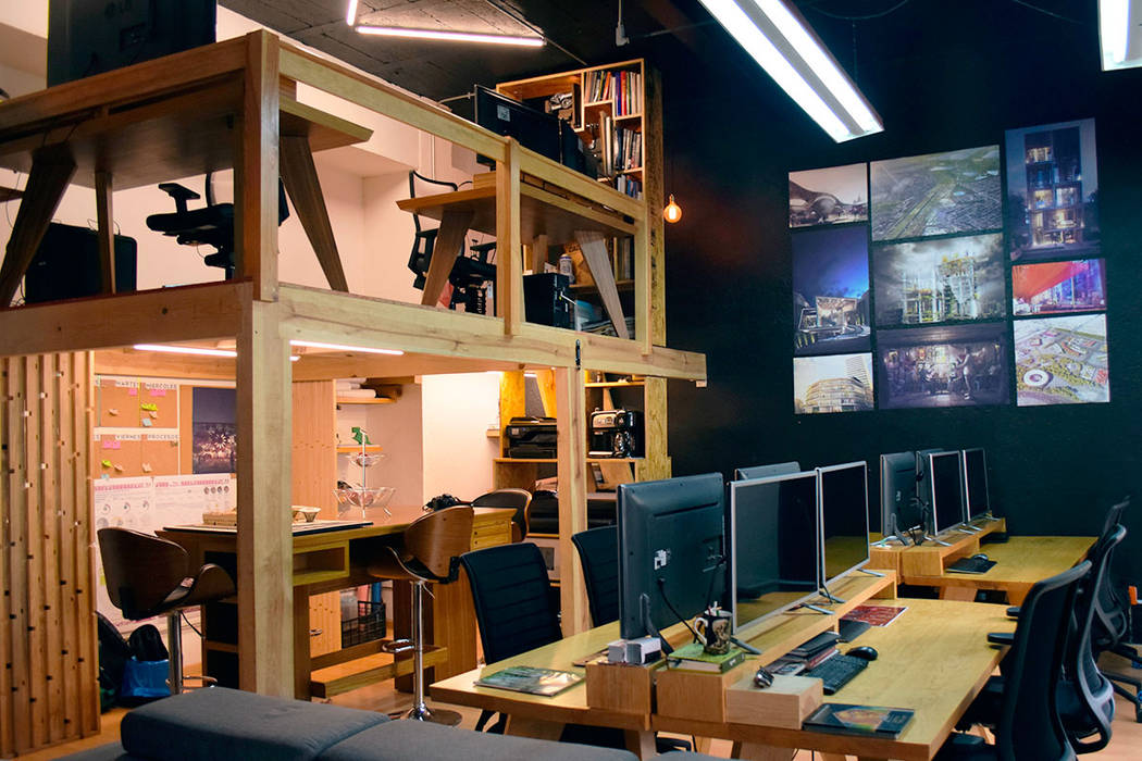 Oficinas All Arquitectura, All Arquitectura All Arquitectura Modern Study Room and Home Office