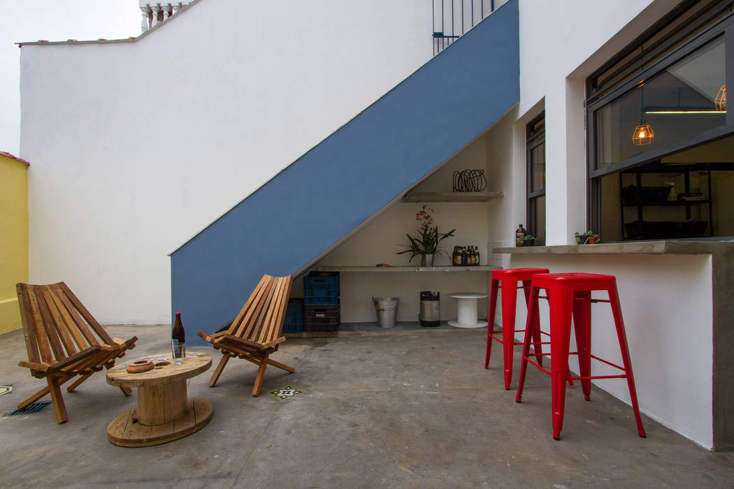 Casa Cervejaria, Otoni Arquitetura Otoni Arquitetura Industrial style wine cellar Concrete