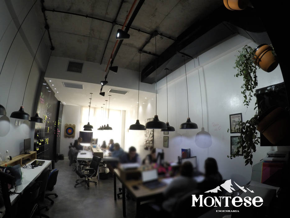 PROJETO SALA GAFISA , Montese Engenharia Montese Engenharia Commercial spaces Offices & stores