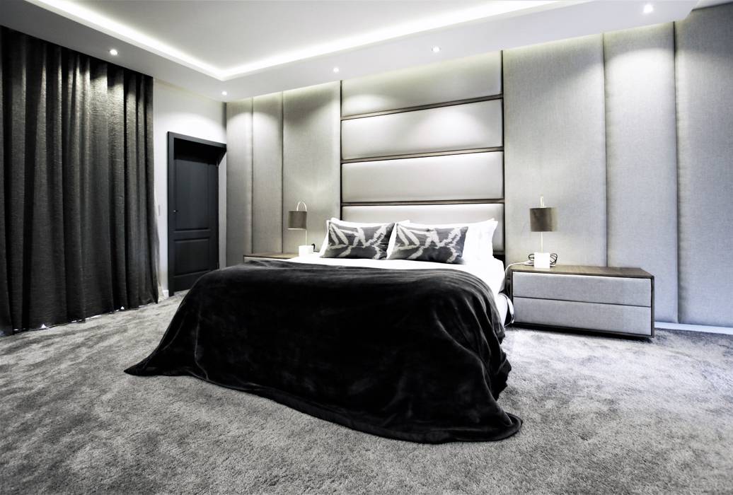 VCC Estate, JSD Interiors JSD Interiors Спальня Дерево Дерев'яні