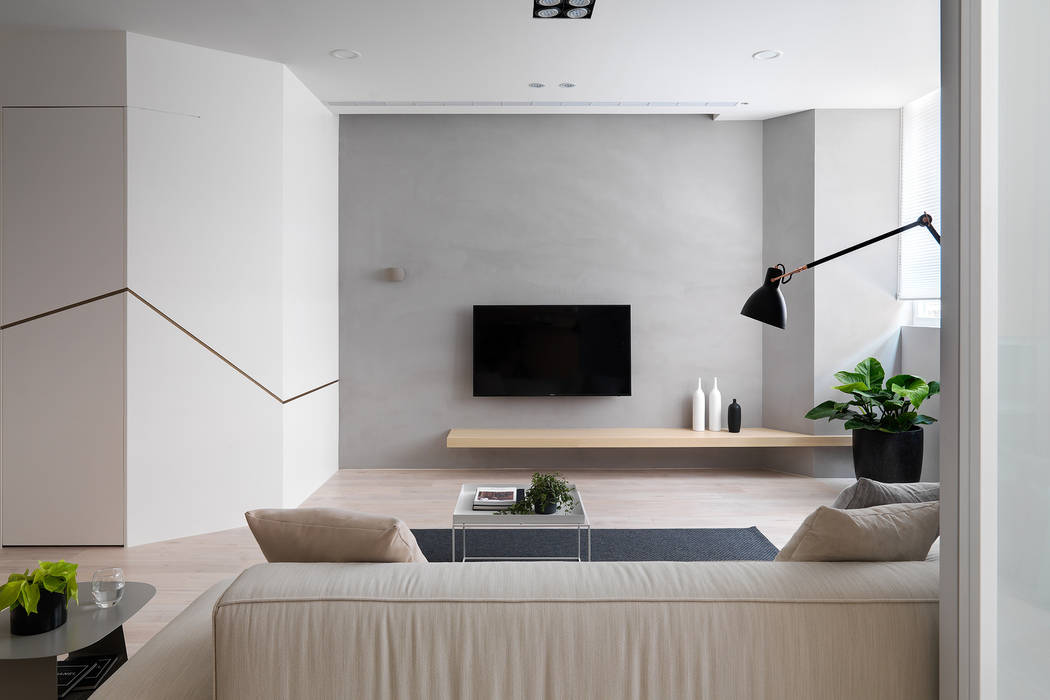 Gary Star, 寓子設計 寓子設計 Scandinavian style living room