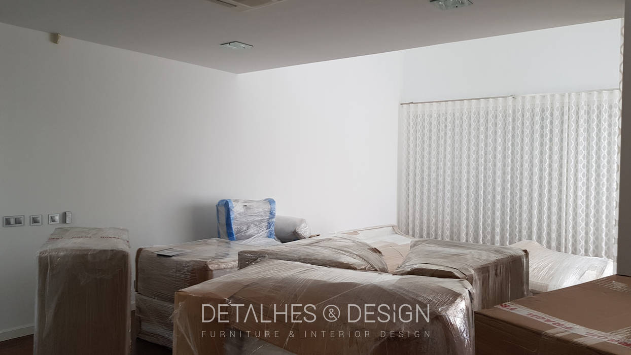 Projeto Design de Interiores - Sala de Estar, Detalhes & Design Detalhes & Design