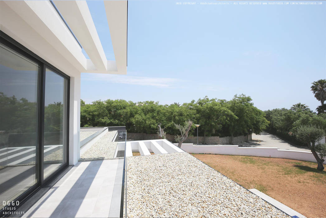 Balcon et toit plat OGGOstudioarchitects, unipessoal lda Toiture balcon,toiture,Algarve,Quinta da Bela Vista,maison