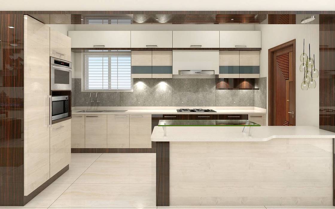 homify Kitchen units Plywood