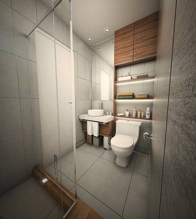 Baño y lavado baños modernos de ga experimental moderno | homify