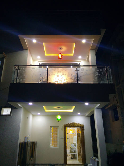 Mr Ravi Kumar PVR Meadows 3BHK Villa, Enrich Interiors & Decors Enrich Interiors & Decors Interior garden Interior landscaping