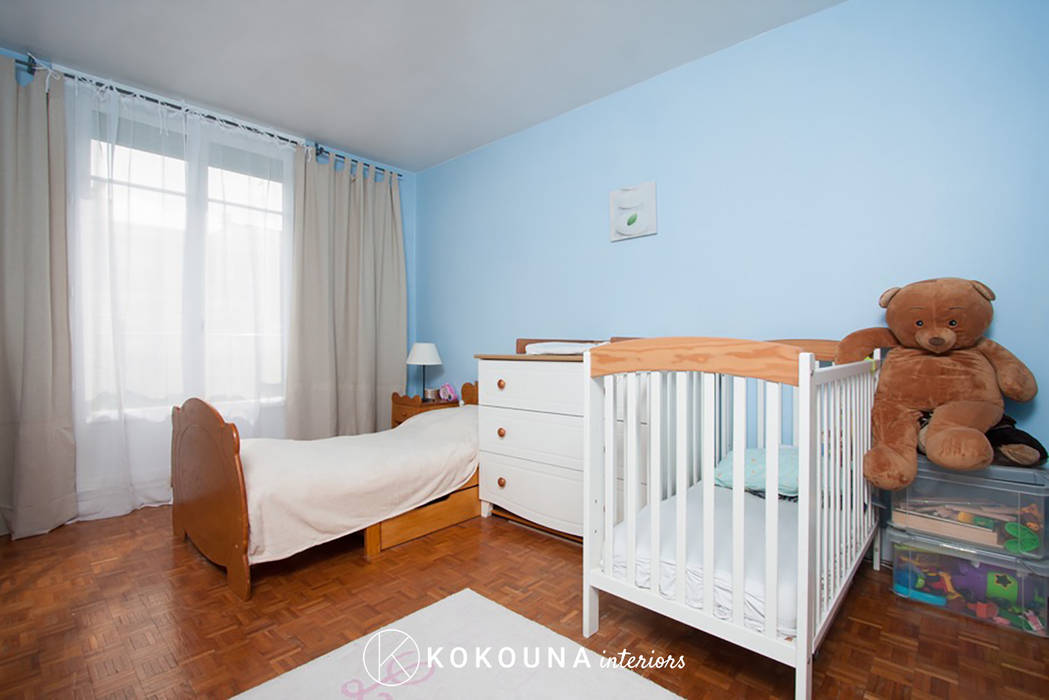 Home staging Chambre d'enfant, KOKOUNA KOKOUNA Habitaciones de bebés