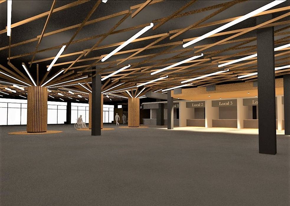 Cafetería central tec, designo arquitectos homify