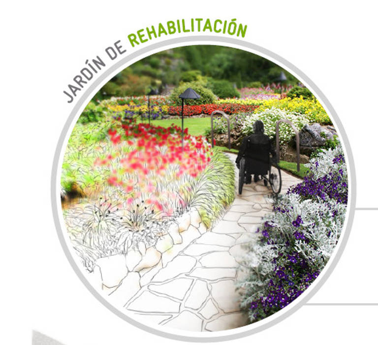 Jardín de Rehabilitación - Jardines Terapéuticos, Simbiotia Simbiotia Front yard