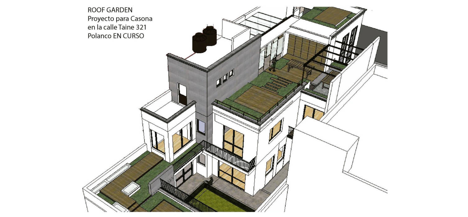 Sketches y Propuestas, Designo Arquitectos Designo Arquitectos 枯山水 木 木目調