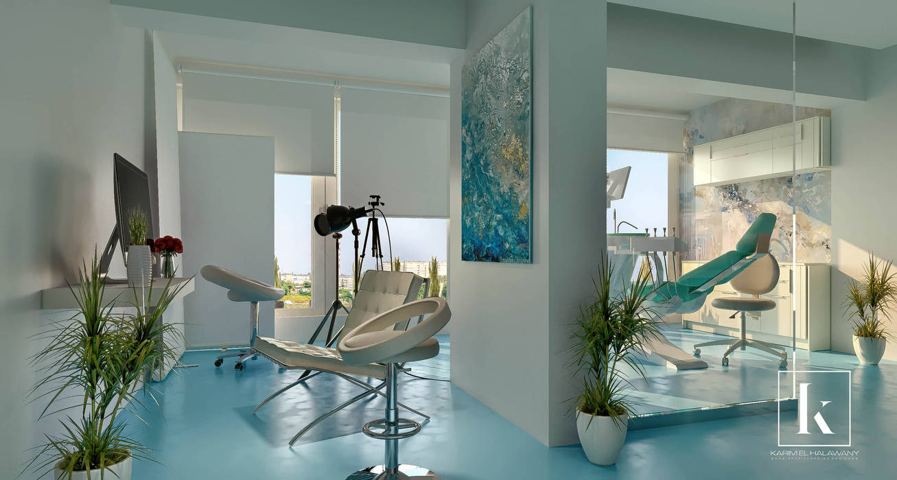 Dental Clinic, Karim Elhalawany Studio Karim Elhalawany Studio Оранжерея