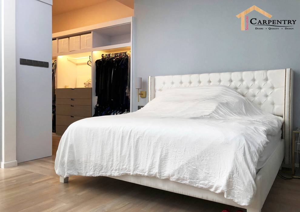 Mid Century Modern Style At Jalan Usaha Modern Style Bedroom By