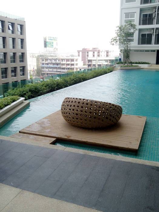 THE TRUST CONDO, QWOOD by AN EMPIRE QWOOD by AN EMPIRE สระว่ายน้ำ