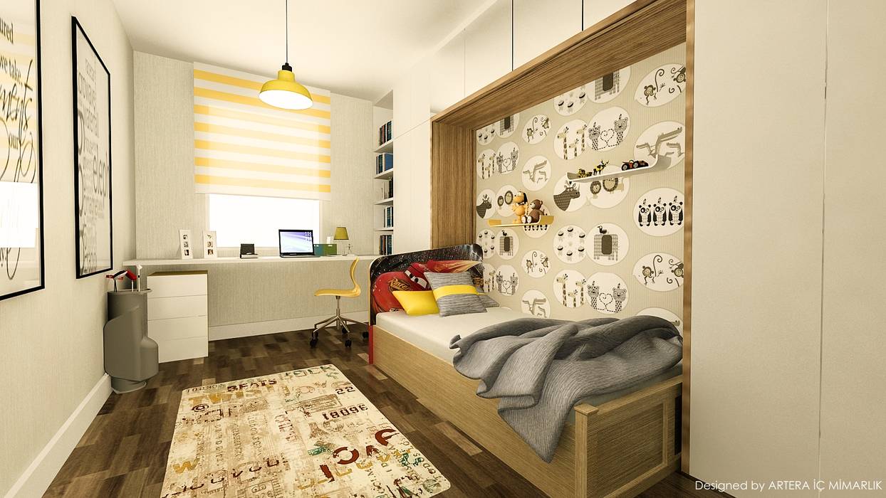 Mahall Ankara Konut, ARTERA İÇ MİMARLIK VE MİMARLIK ARTERA İÇ MİMARLIK VE MİMARLIK Nursery/kid’s room