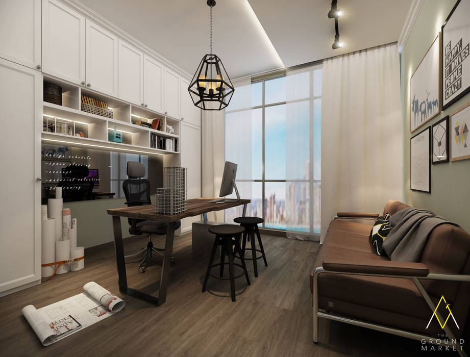 Home Office The Ground Market home office,design interior,interior designer,the ground market,ruang kerja