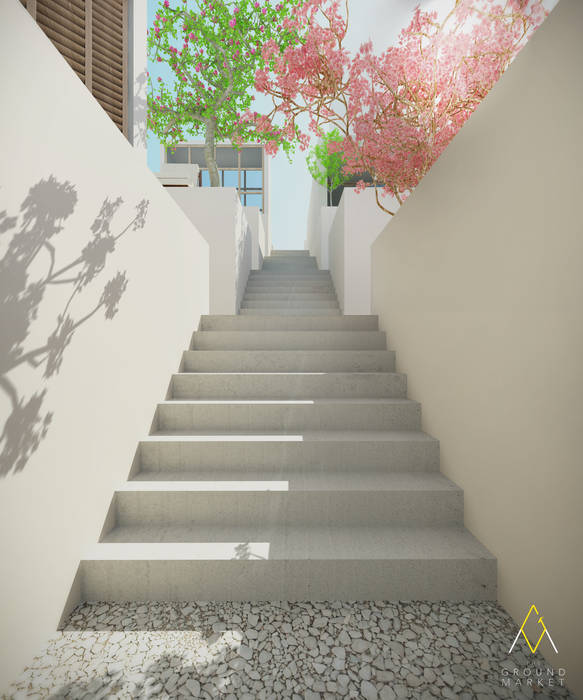 Stairway The Ground Market stairway,tangga,the ground market,design interior,interior designer