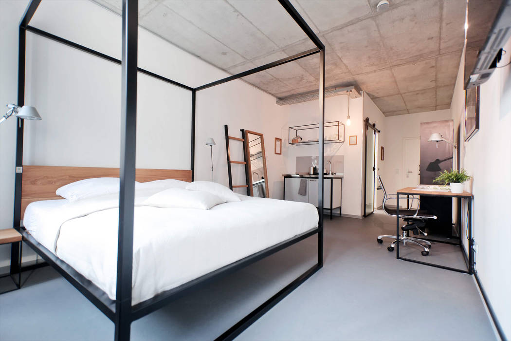 Green Residence Design Loft Leipzig Schlafzimmer Von N51e12