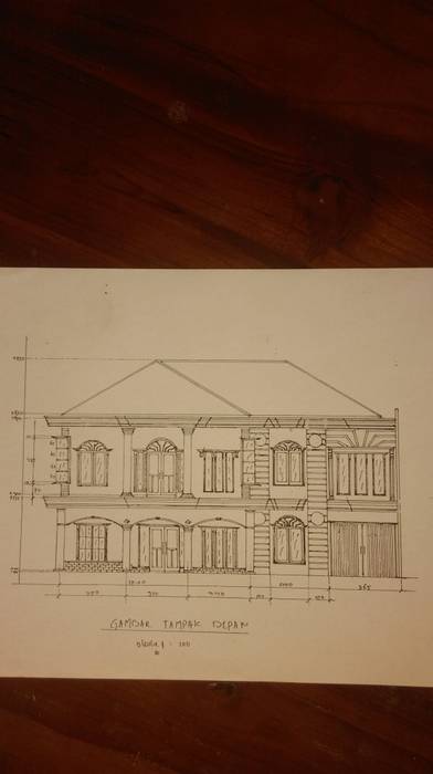 Proyek rumah pribadi design plus kerja upah dan bahan jl towua 1 palu sulteng exterior dan interior, delian41 delian41