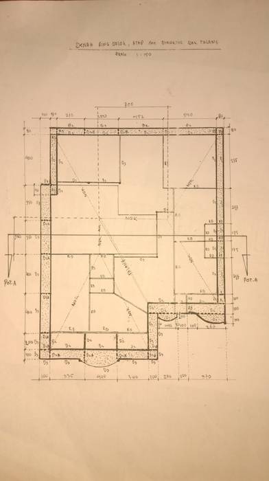 Proyek rumah pribadi design plus kerja upah dan bahan jl towua 1 palu sulteng exterior dan interior, delian41 delian41