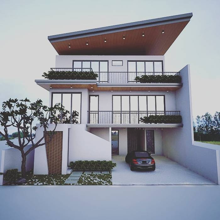 Desain Rumah 2 Lantai , A'raf Studio A'raf Studio