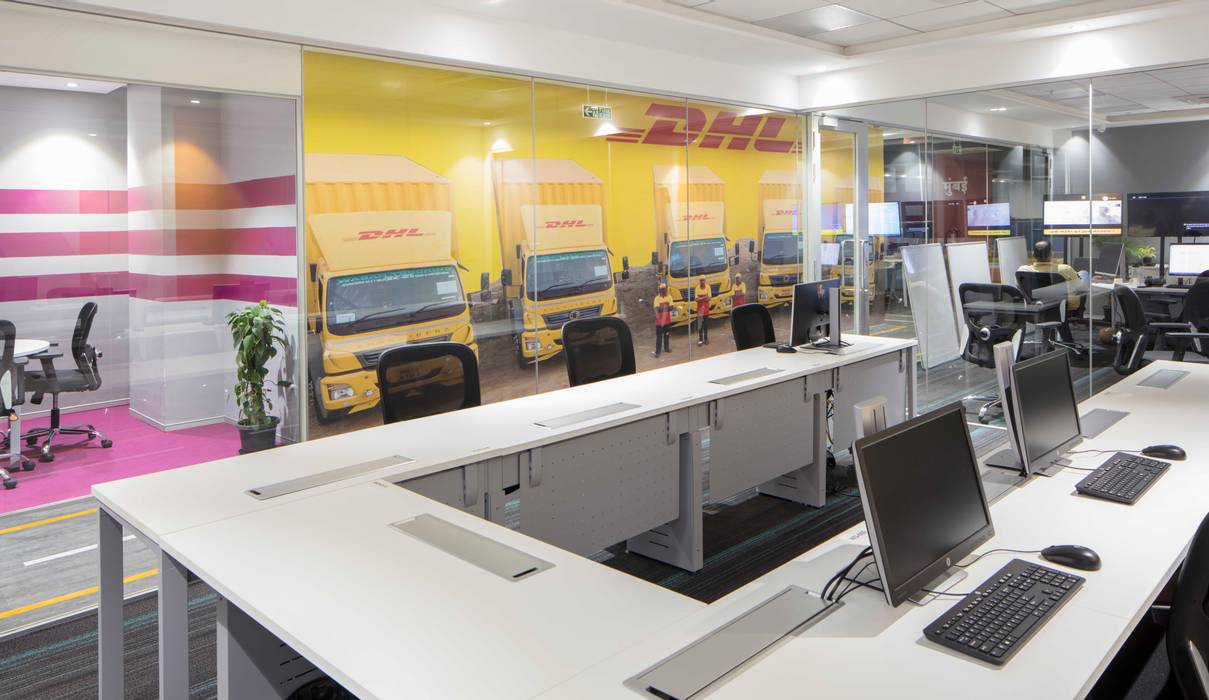 DHL SmartTrucking, Apex Project Solutions Pvt. Ltd. Apex Project Solutions Pvt. Ltd. Commercial spaces Plywood Conference Centres