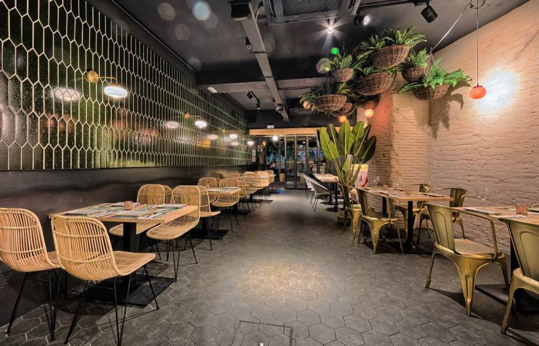 homify Espacios comerciales Restaurantes