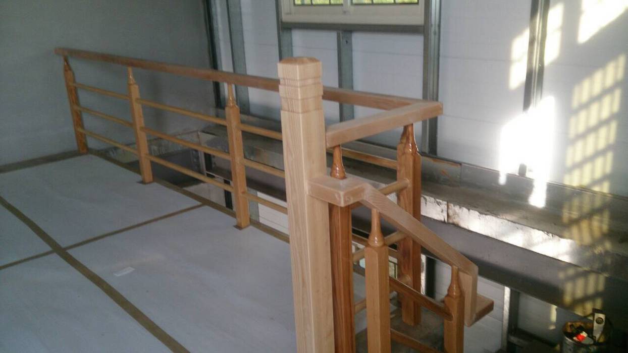 日式三度空間木扶手 茂林樓梯扶手地板工程團隊 Stairs