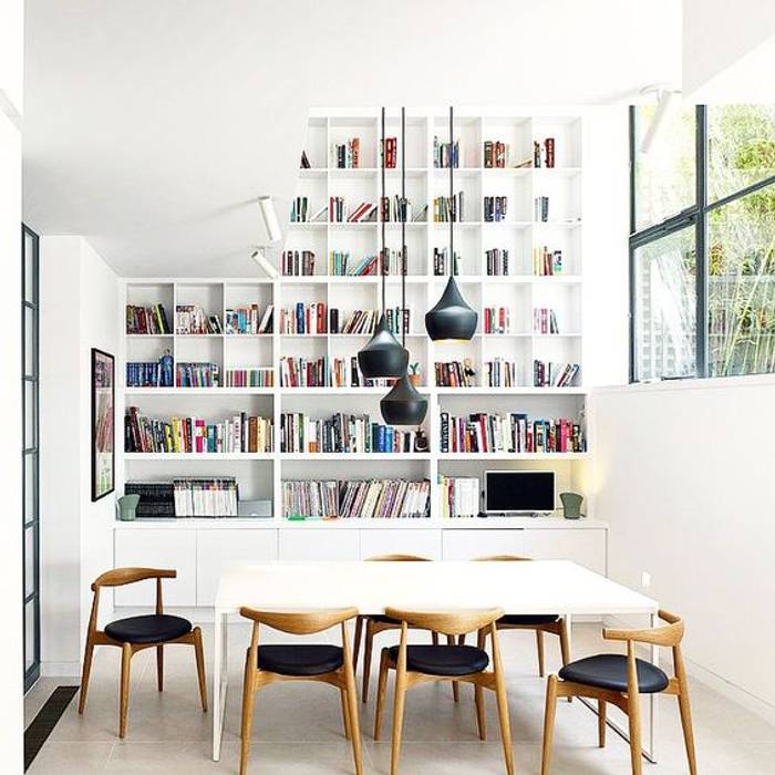 Những ý tưởng thiết kế phòng đọc sách cho nhà phố 2019, Công ty Thiết Kế Xây Dựng Song Phát Công ty Thiết Kế Xây Dựng Song Phát Commercial spaces Văn phòng & cửa hàng