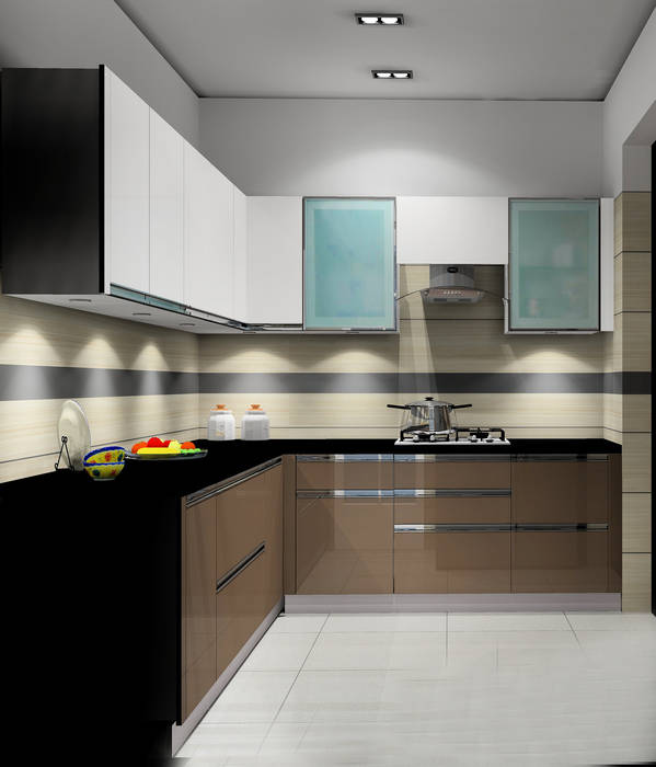 House Interior, Paimaish Paimaish Built-in kitchens MDF