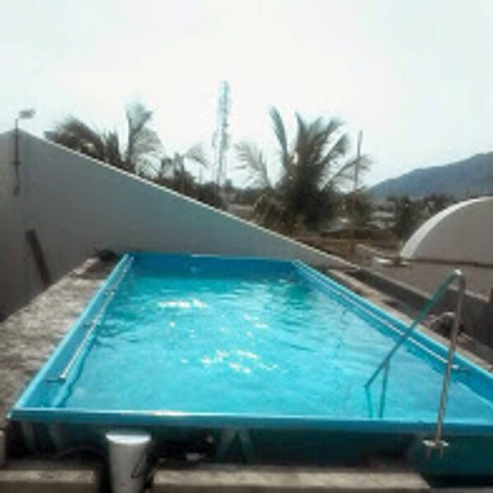 Roof top swimming pools, arrdevpools arrdevpools Piscinas de jardim